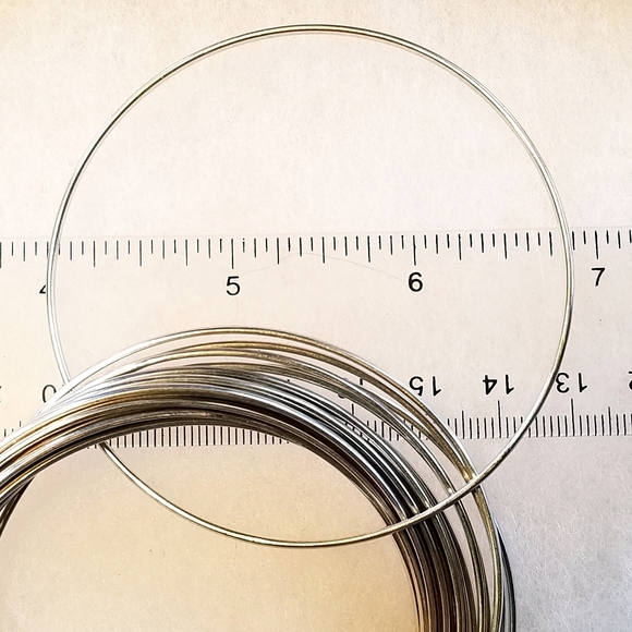 Silpada Sterling Silver 21 Bangle Salute Bracelet - Picture 5 of 12